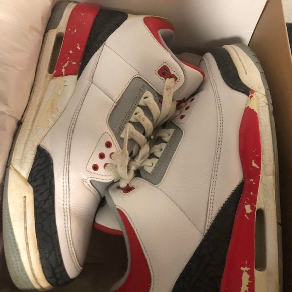 Nike Retro Jordan 3 Fire Red (2007) - Picture 5 of 5